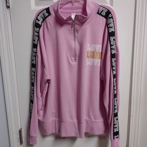 LOVE Zip Long Sleeve Top XXL(19)